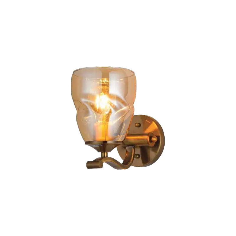 Heritage Hearth Bell Glass Wall Sconce