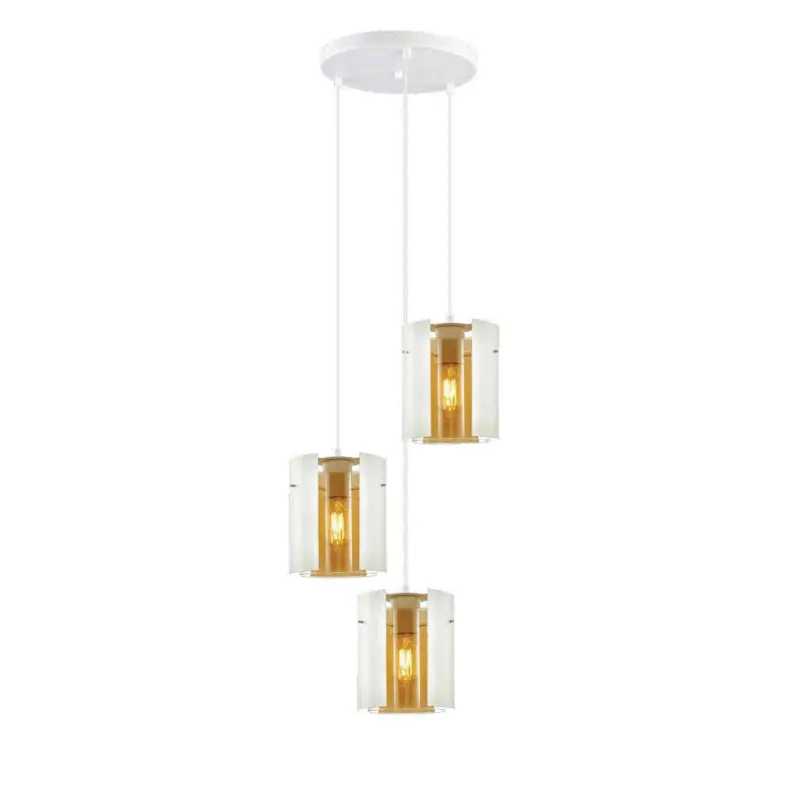 Honey Glow Capsule Cluster Pendant Light