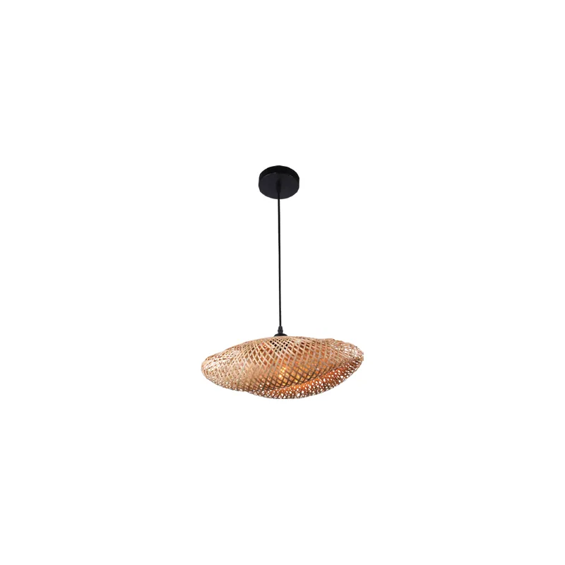 Honeyed Cane Nest Pendant Light