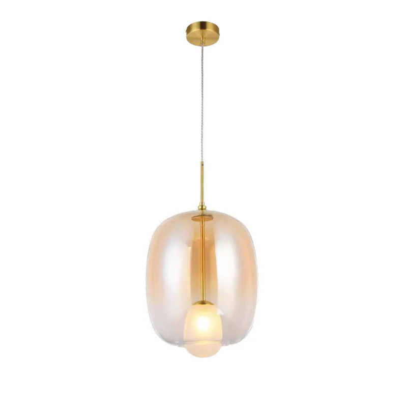 Honeyed Vessel Pendant Light