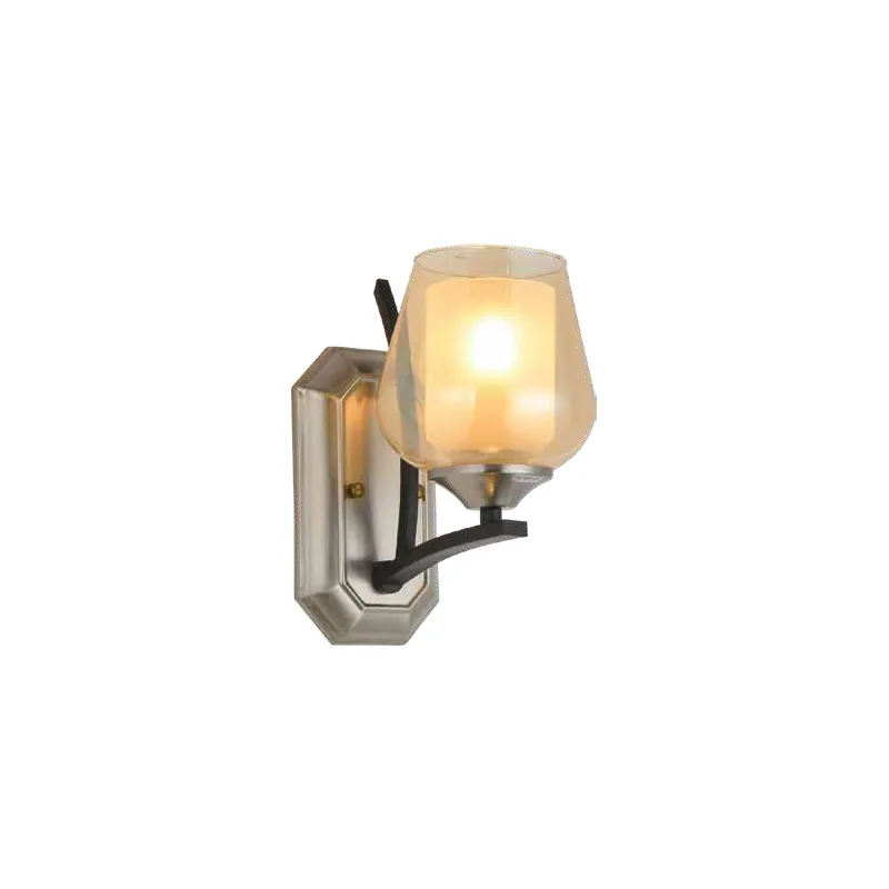 Industrial Whisper Frosted Wall Sconce