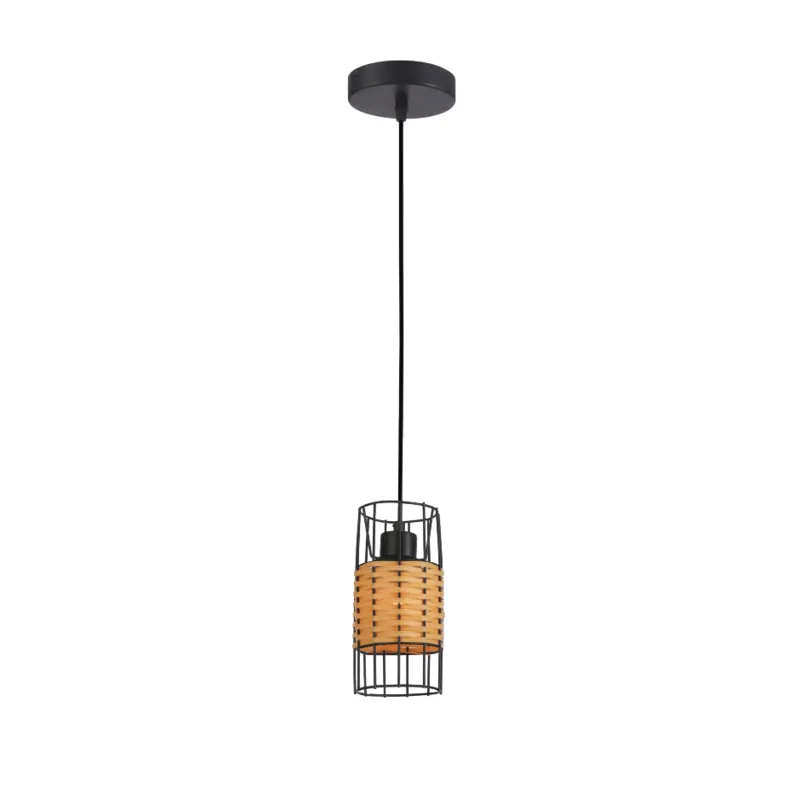 Midnight Cane Lantern Pendant Light