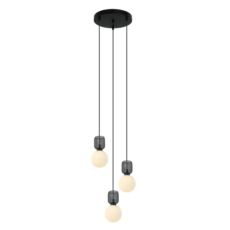 Monochrome Trio Chandelier