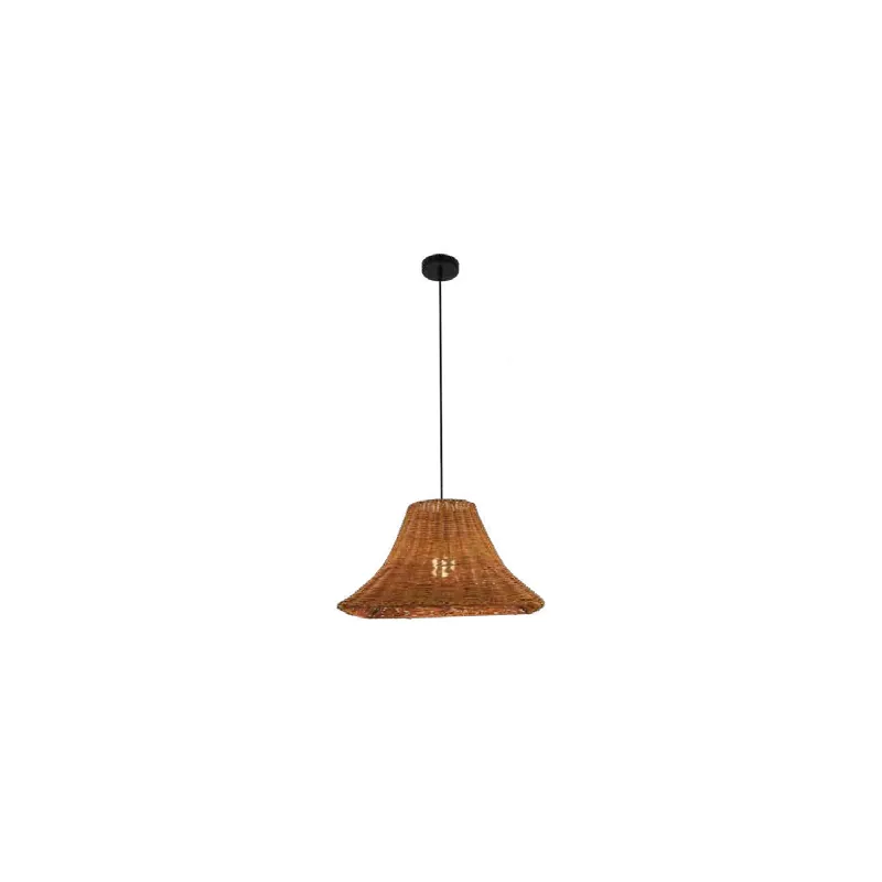 Natural Weave Basket Pendant Light