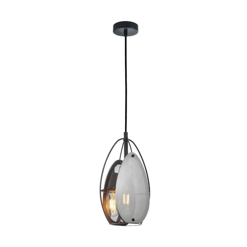 Noir Haze Vessel Pendant Light
