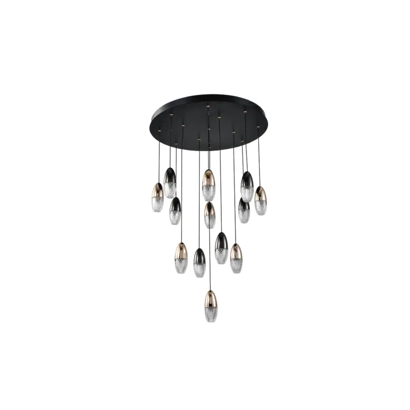 Opulent Rain Chandelier