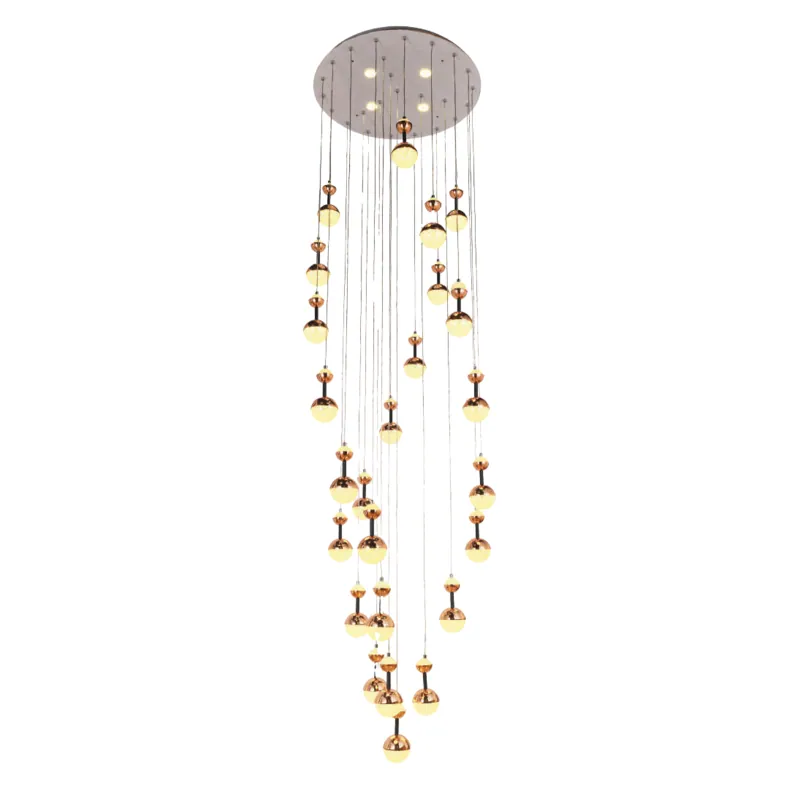 Opulent Shower Pendant Cluster