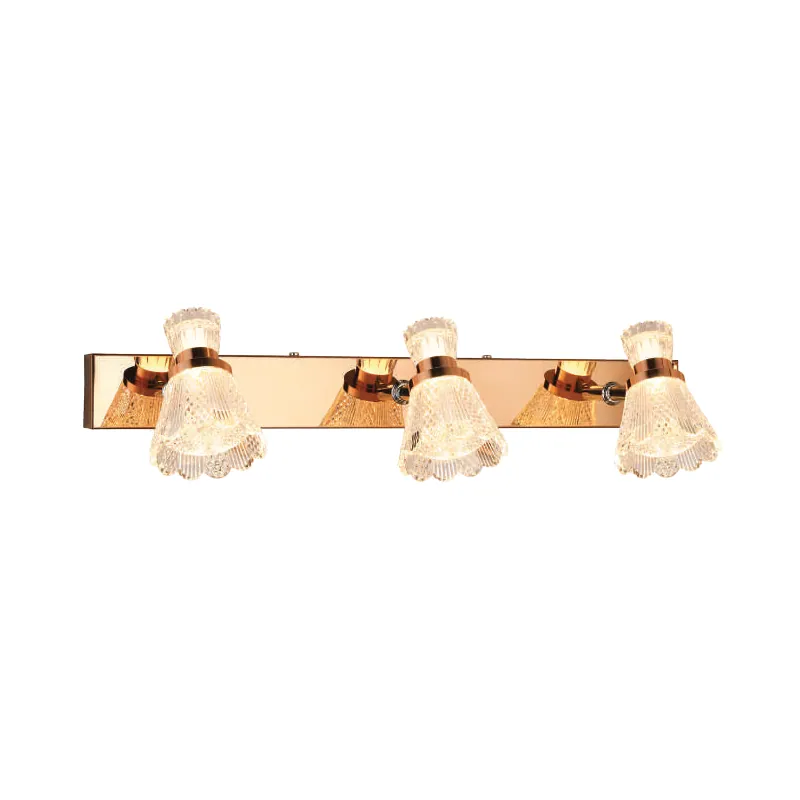 Rose Petal Grandeur Trio 3-Color LED Mirror Light