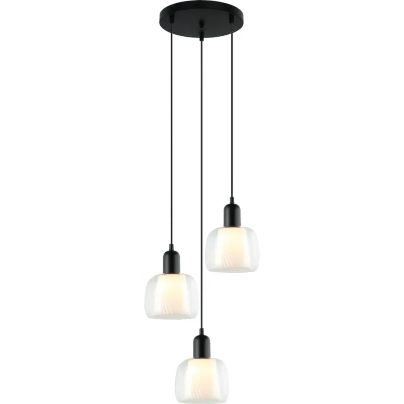 Shadow Orb Trio Chandelier