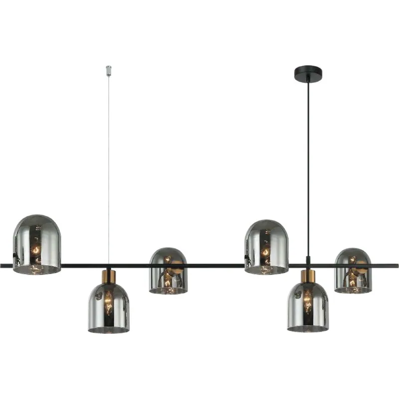 Smoky Elegance Chandelier