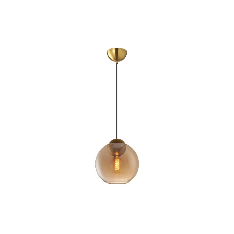 Sunset Gleam Orb Pendant Light