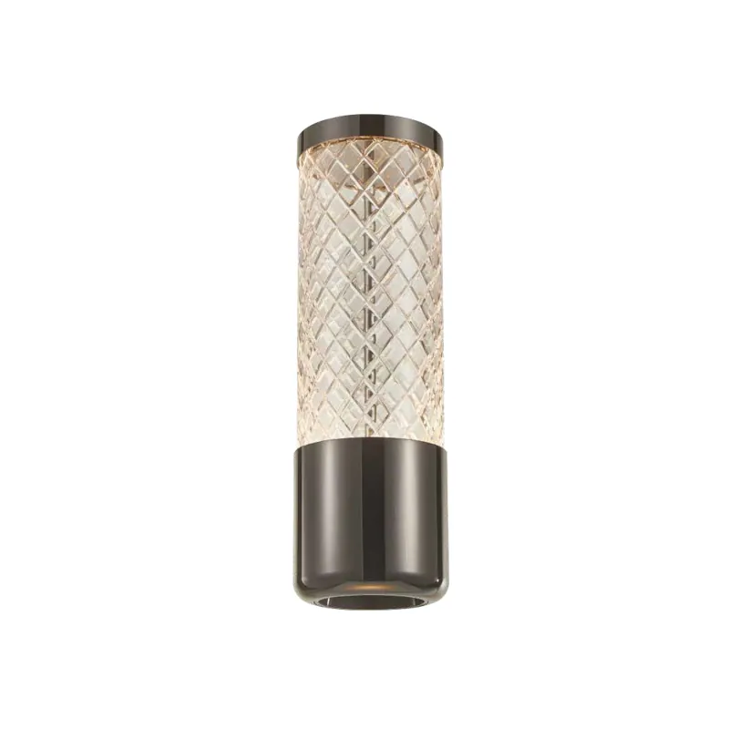 The Black Opal Crystal Ceiling Light