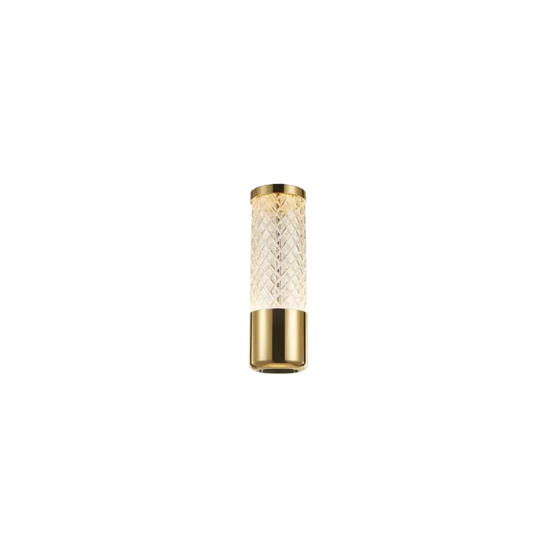 The Golden Radiance Crystal Ceiling Light