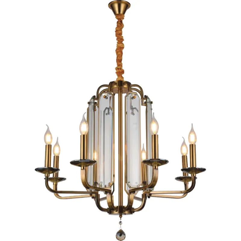 The Regal Luminary Candle Arm Chandelier