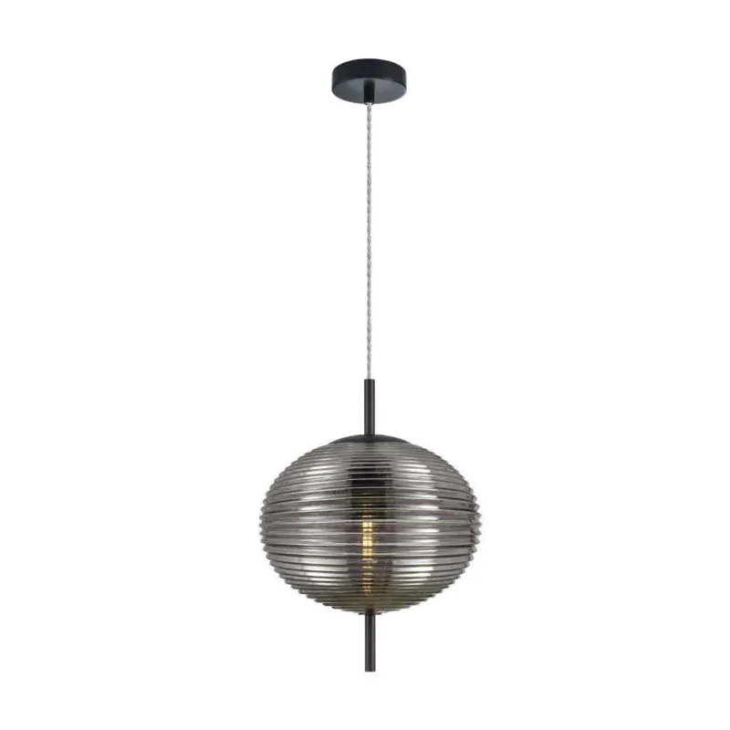 Twilight Fluted Orb Pendant Light