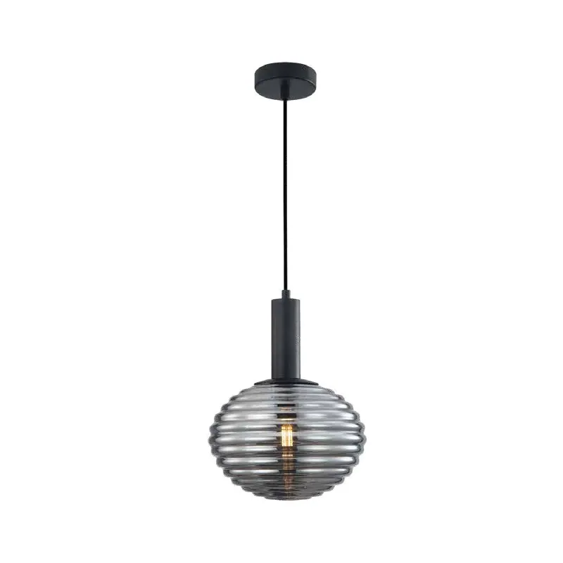 Twilight Groove Cylinder Pendant Light
