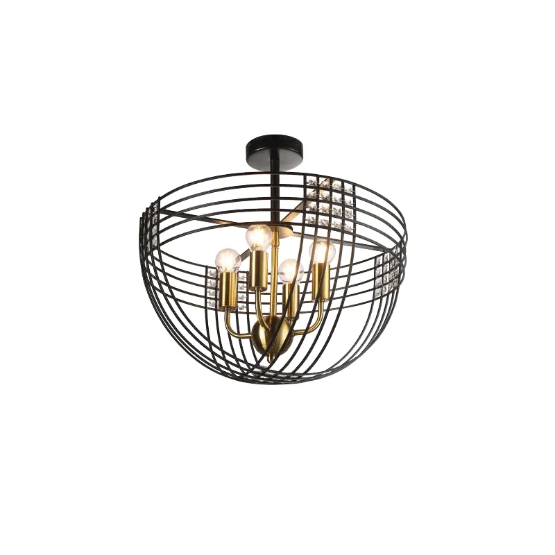 Urban Enigma Geometric Cage Ceiling Light
