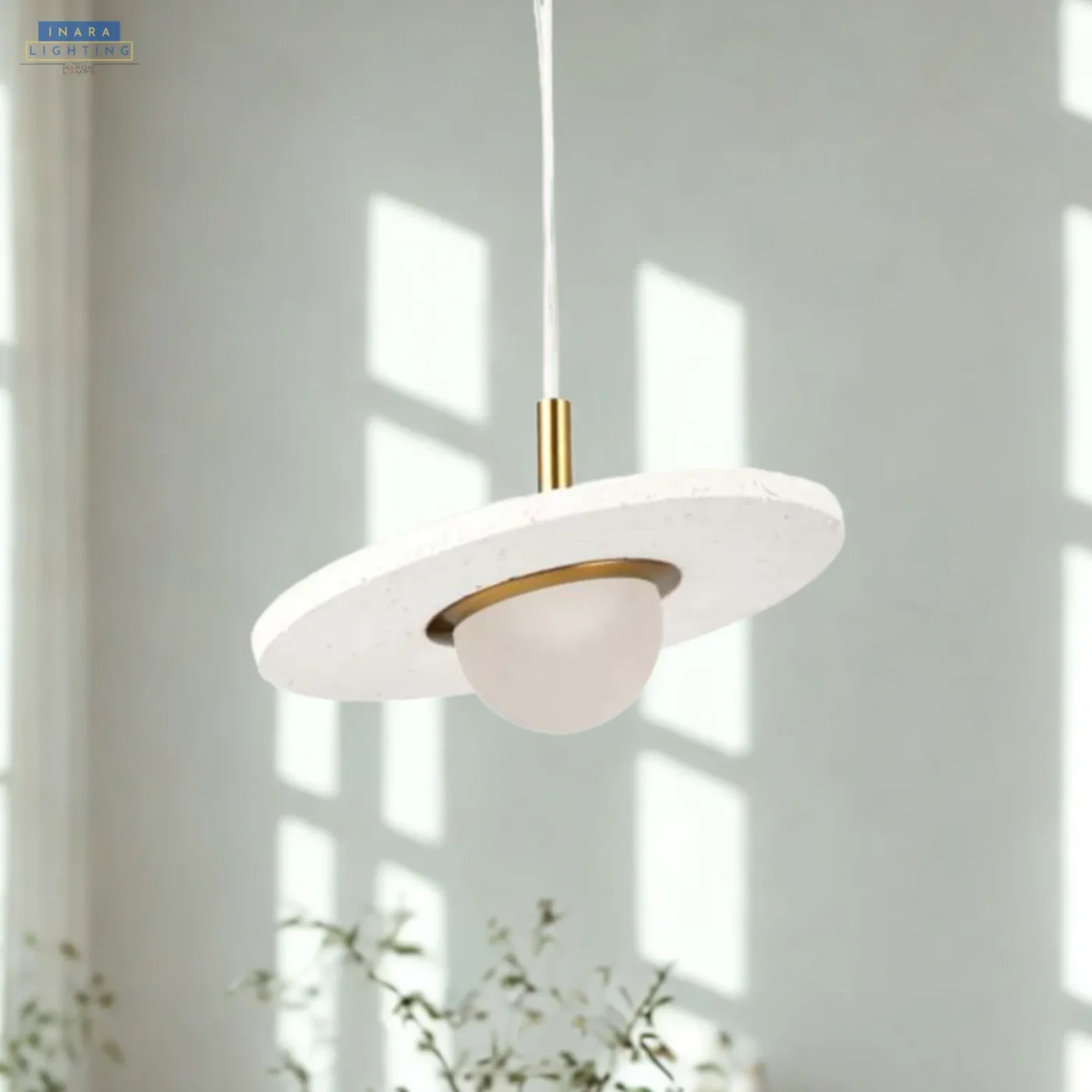 Alabaster Glow Pendant Light