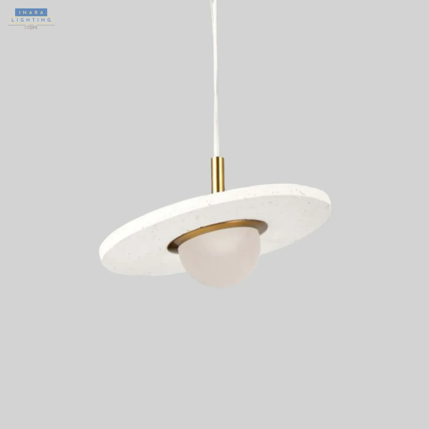 Alabaster Glow Pendant Light