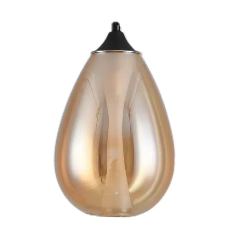 Amber Dewdrop Pendant Light