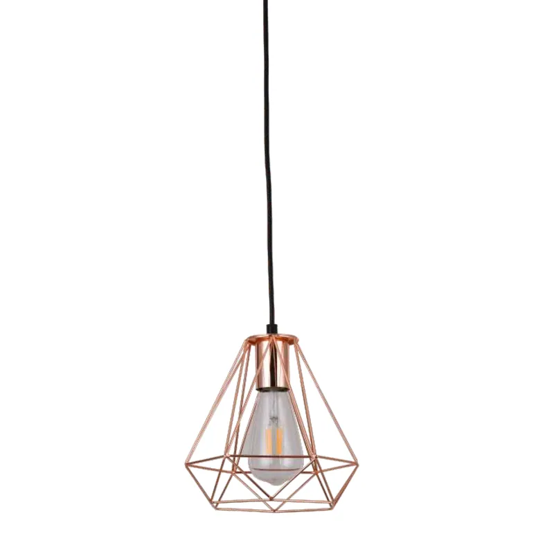 Blush Diamond Echo Geometric Pendant Light