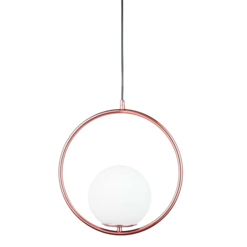 Blush Orbit Pendant Light