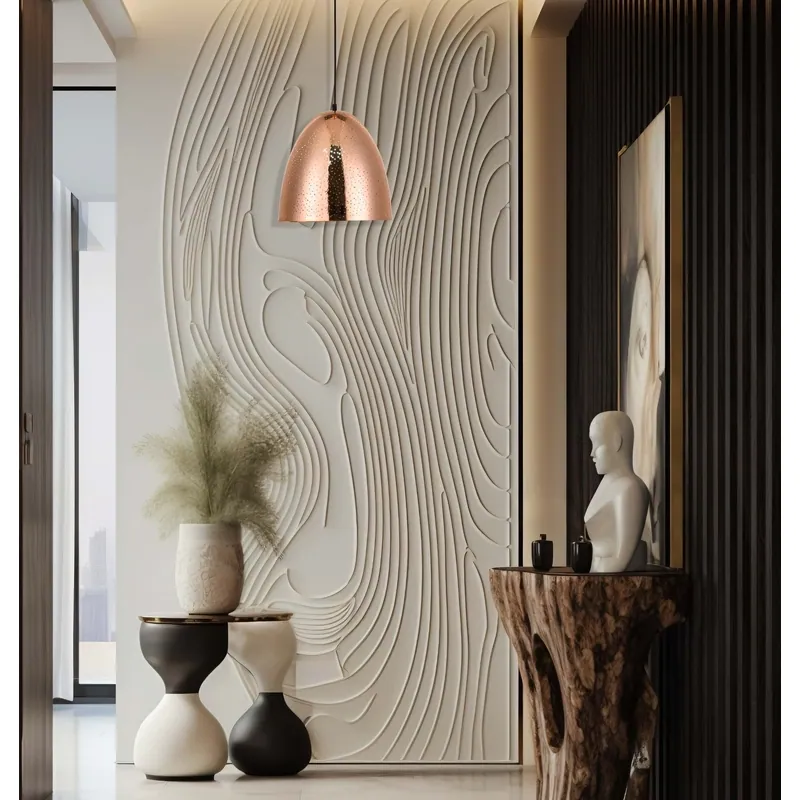Blushing Hammer Pendant Light