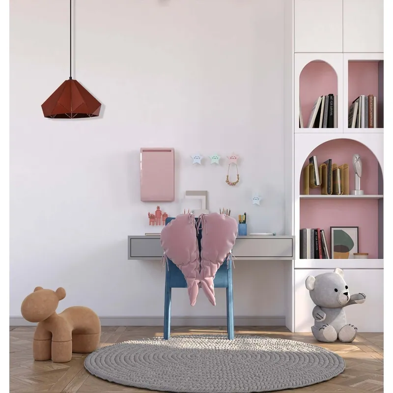 Coffee Geometric Pendant Light