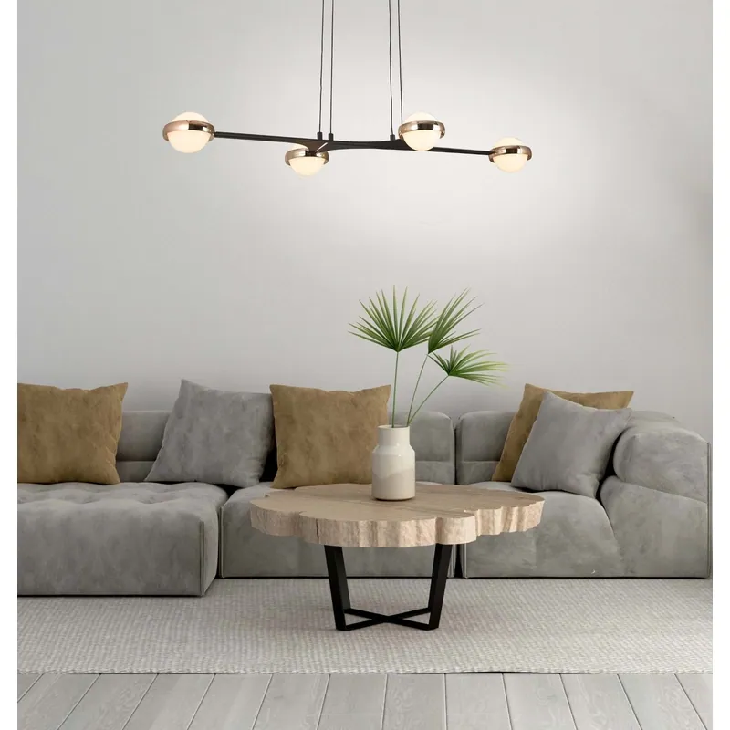 Cosmic Bar Glimmer Linear Chandelier
