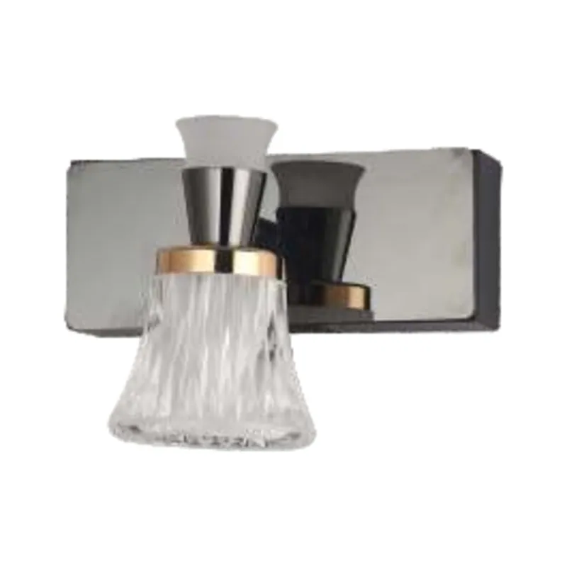 Crystal Bloom Modern LED Mirror Light