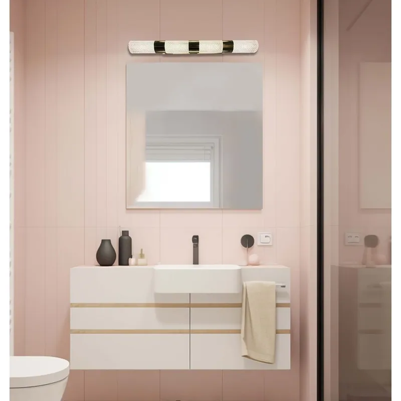 Crystal Lumen 3-Color LED Mirror Light