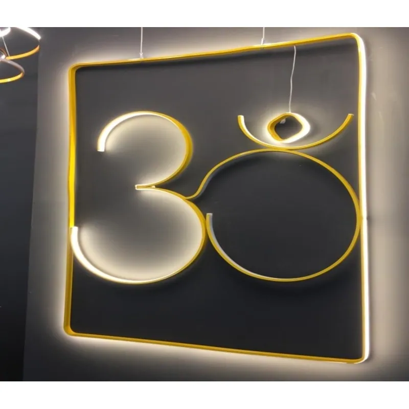 Enlightened Path Modern Symbolic Wall Light