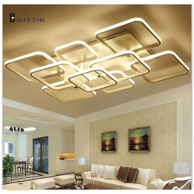 Floating Frames Modern Ceiling Light