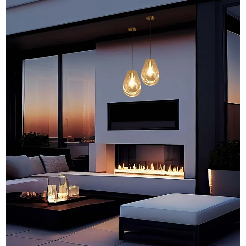 Fluid Ember Pendant Light