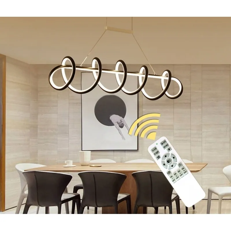 Fluid Motion Modern Chandelier