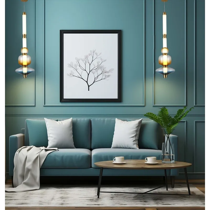 Gemstone Cascade Sculptural LED Pendant Light