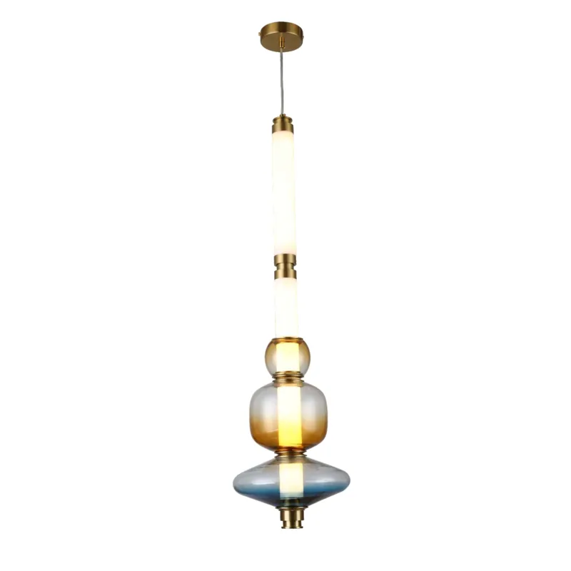 Gemstone Cascade Sculptural LED Pendant Light