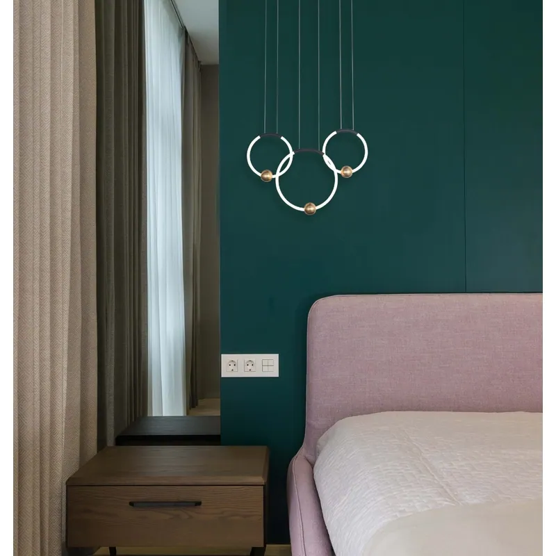 Gilded Constellation Cluster Pendant Light