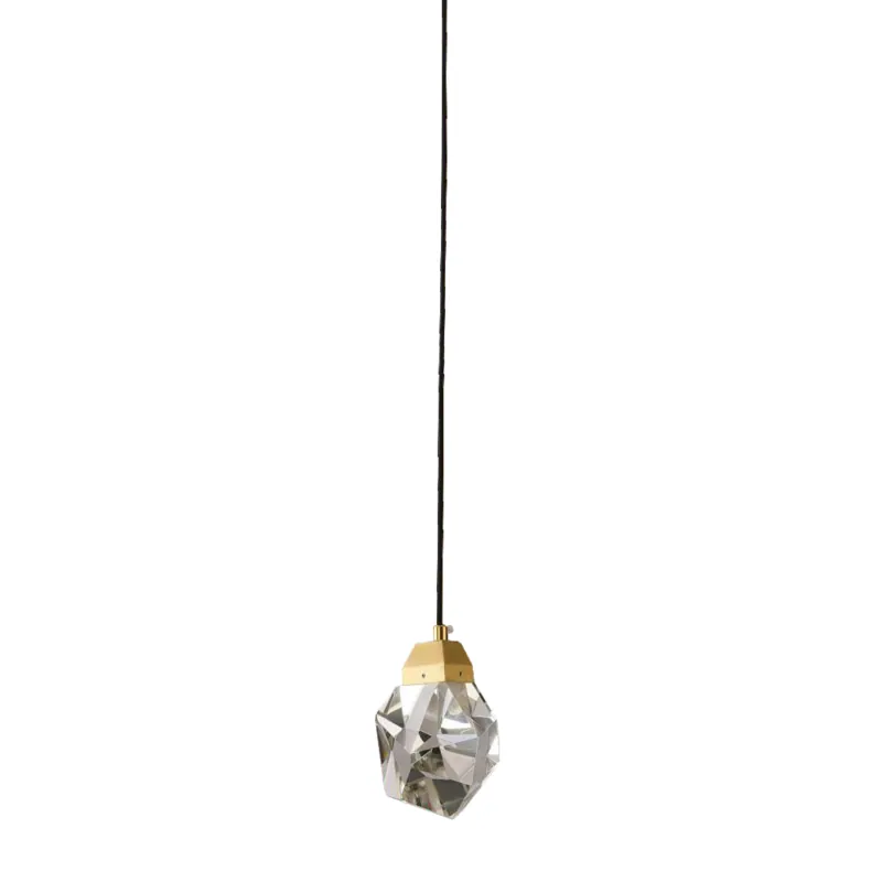 Gilded Ice Drop Pendant Light
