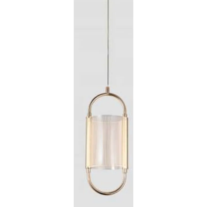 Gilded Loop Pendant Light