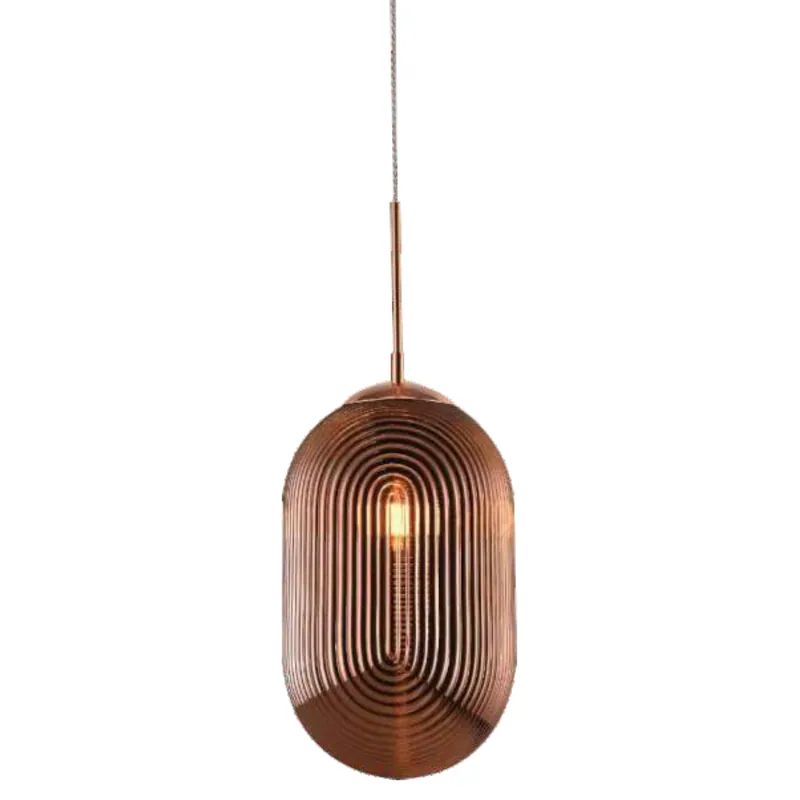 Gilded Wave Pendant Light