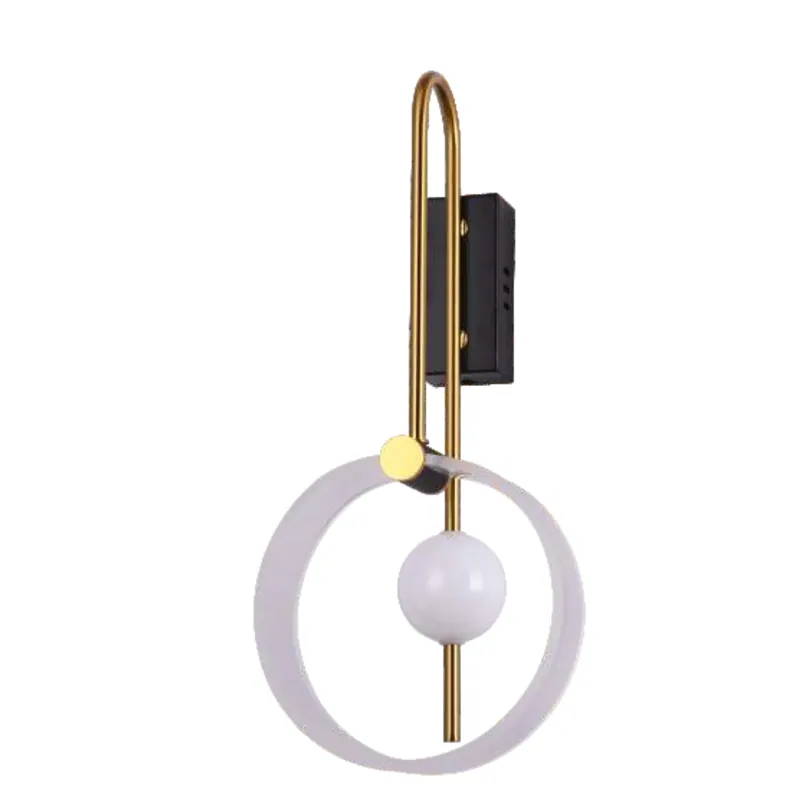 Gleaming Halo Wall Light