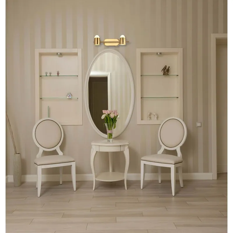 Golden Accent Duet Modern LED Mirror Light