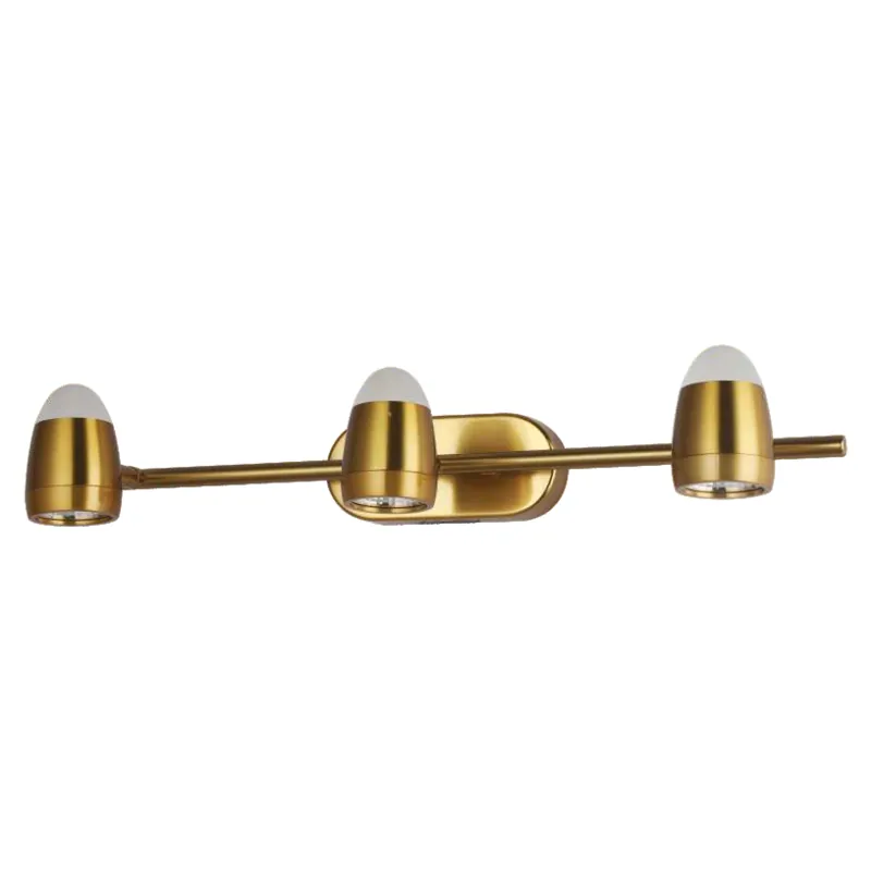 Golden Accent Trio Modern LED Mirror Light