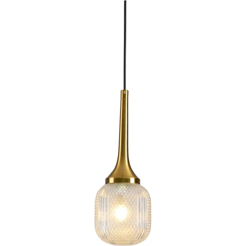 Golden Blossom Burst Pendant Light