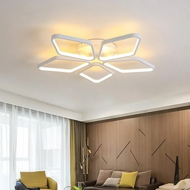 Golden Blossom Modern Ceiling Light