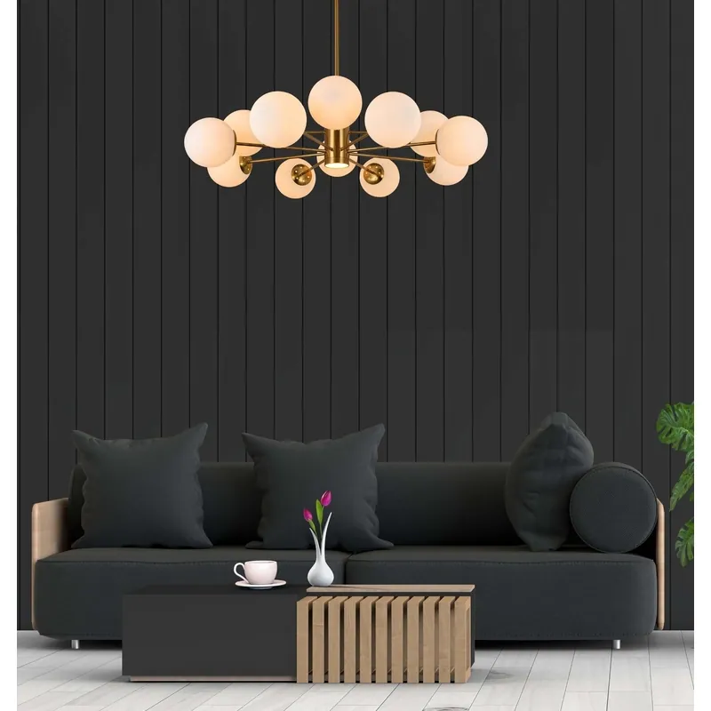 Golden Cloud Constellation Chandelier
