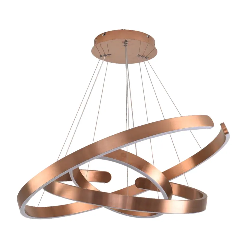 Golden Constellation Sculptural LED Pendant Light