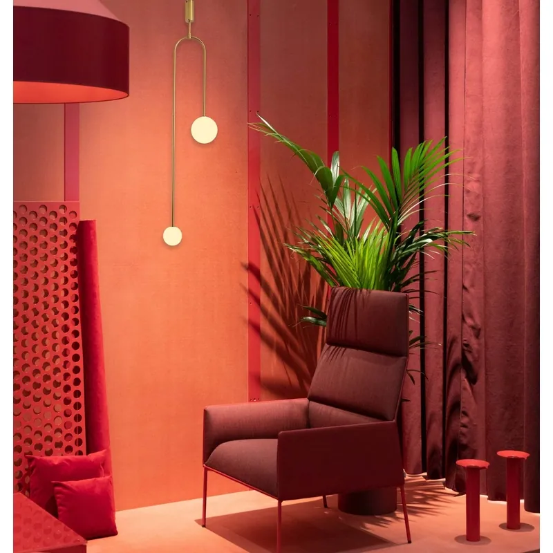 Golden Duo Ascent Pendant Light