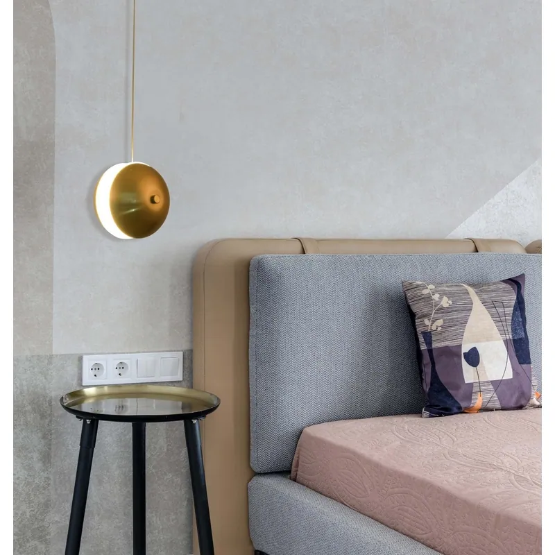Golden Eclipse Pendant Light